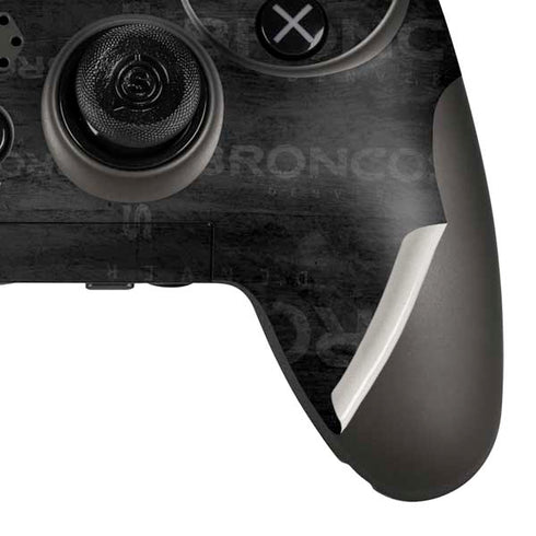 NFL Denver Broncos Black & White PlayStation Scuf Vantage 2 Controller Skin